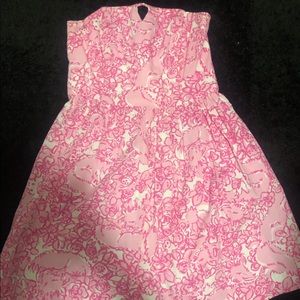 She’s a fox strapless dress